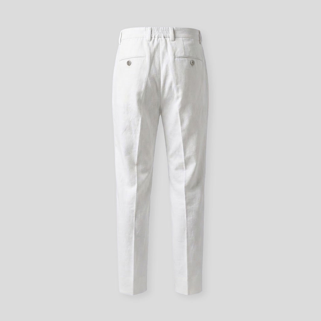 PORTOFINO S TROUSER - CREAM WHITE