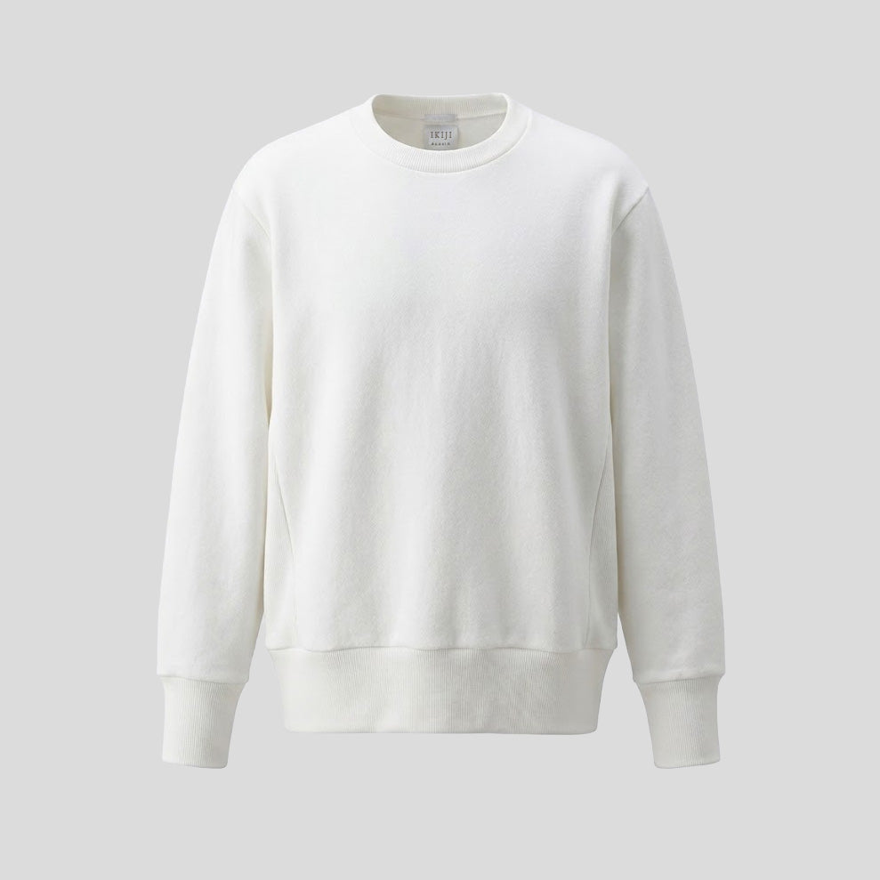 COTTON SWEATSHIRT - WHITE