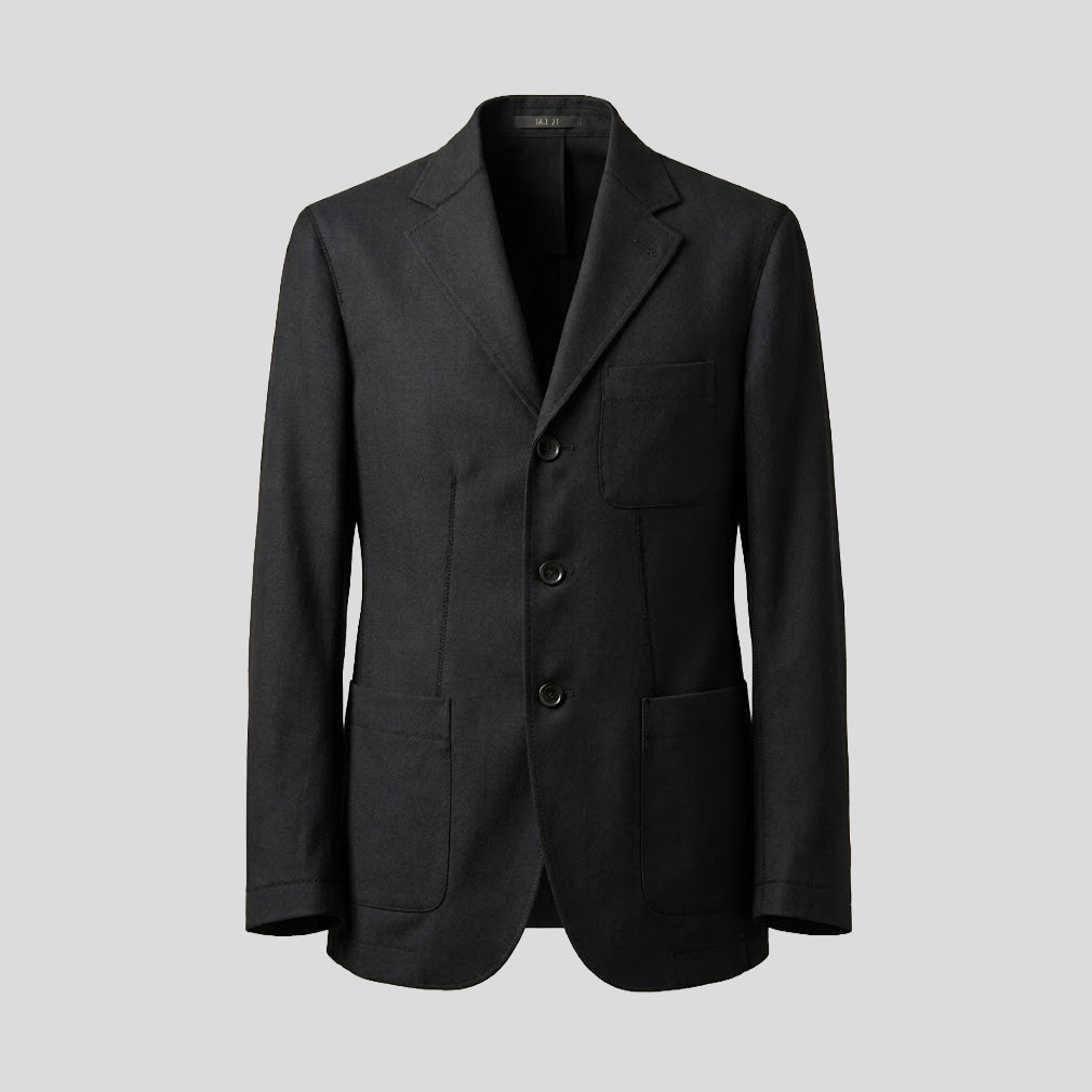 JAPANESE COTTON JACKET - CHARCOAL