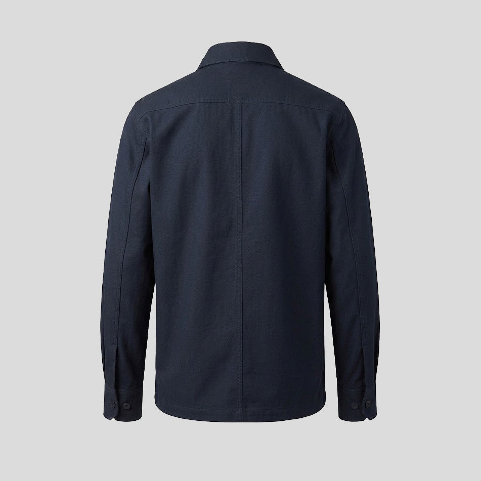 JAPANESE COTTON BLOUSON - NAVY
