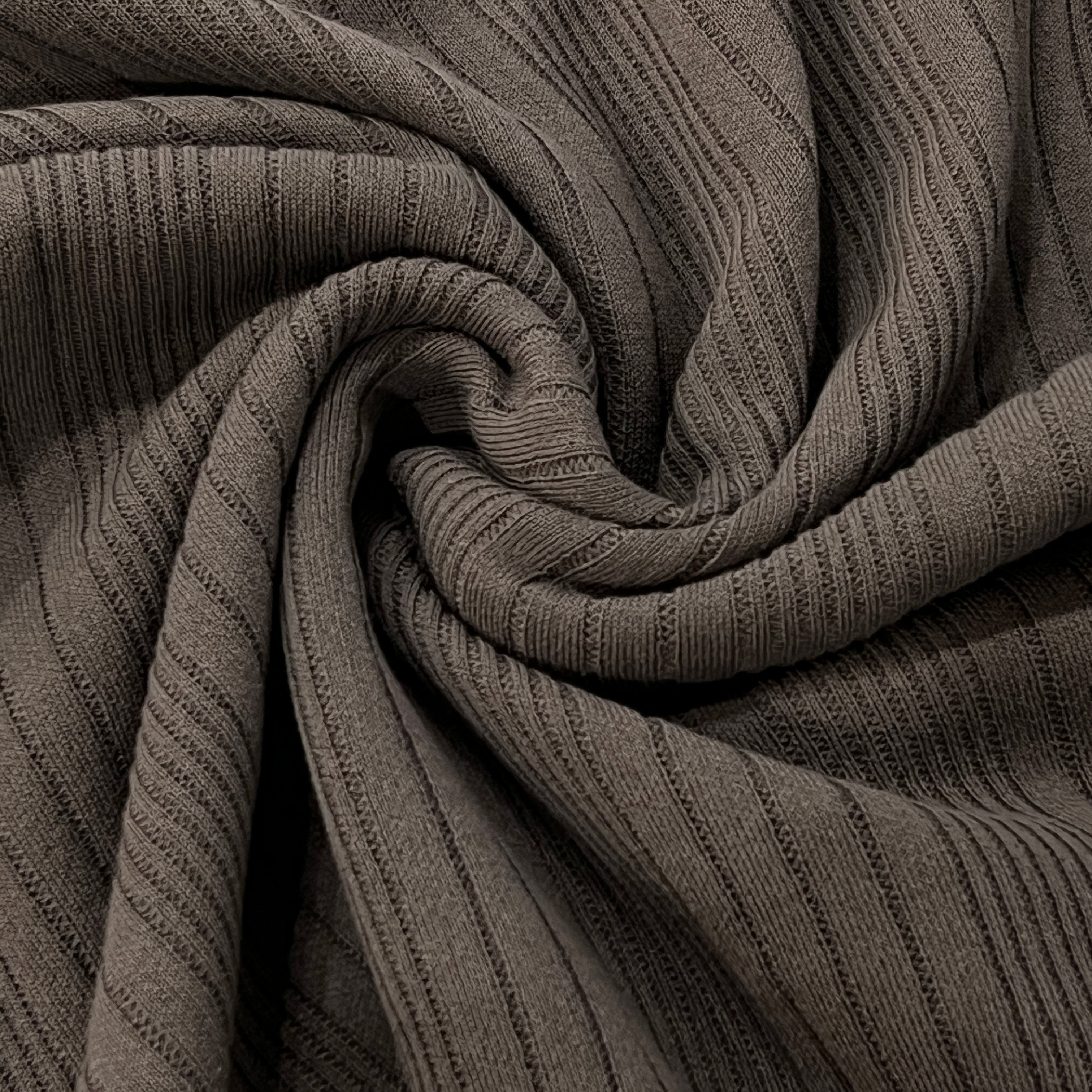 MOLDED POLO - CHARCOAL BROWN