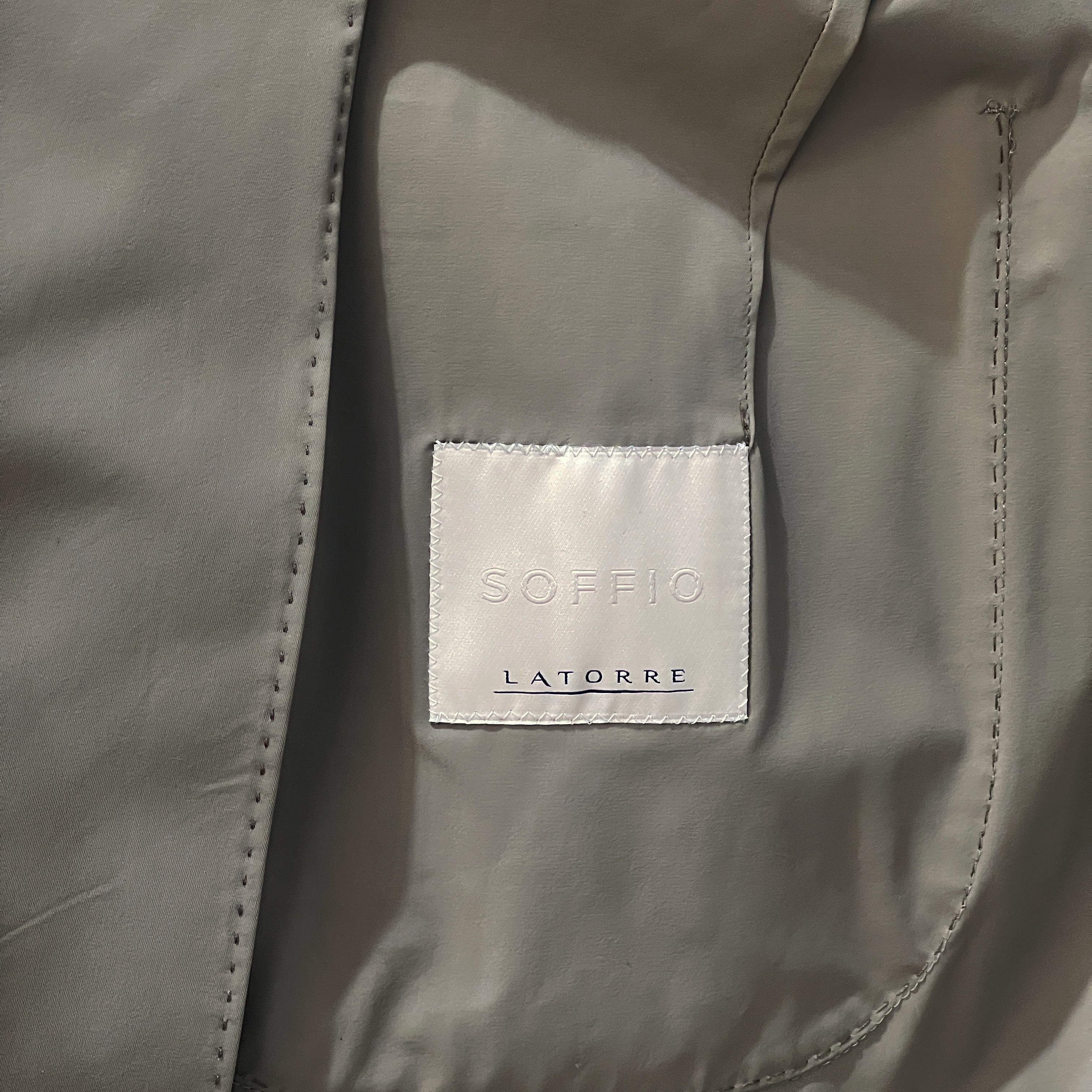 SOFFIO NYLON BLAZER - BEIGE