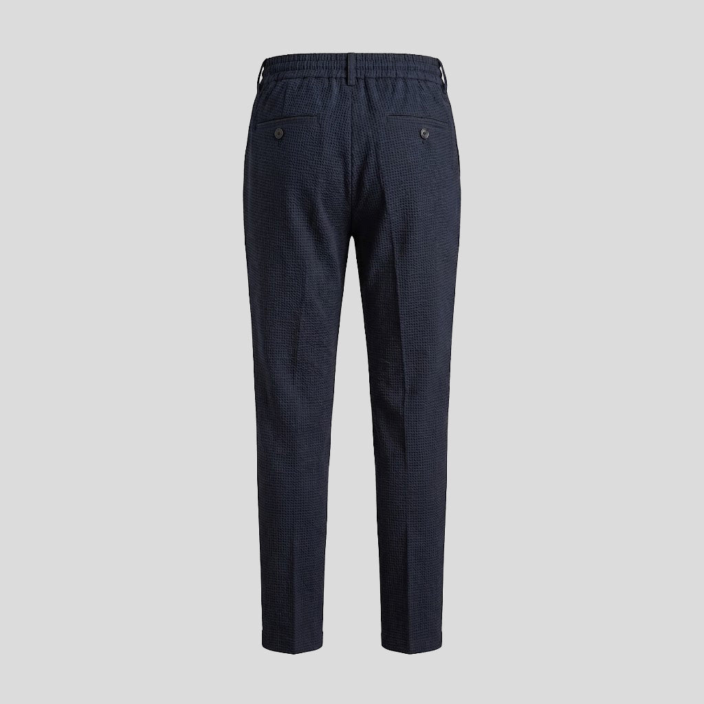SEERSUCKER TECH SPORT JOGGER - NAVY BLUE