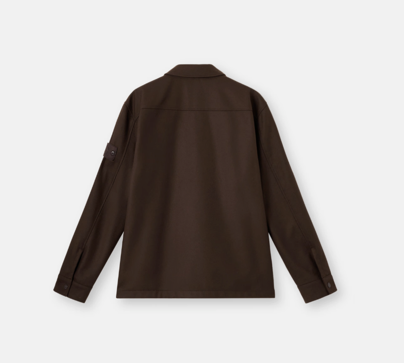 COMFORT FIT WOOL NYLON FLANNEL OVERSHIRT