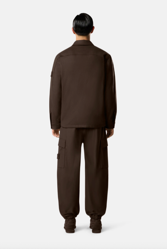 COMFORT FIT WOOL NYLON FLANNEL OVERSHIRT