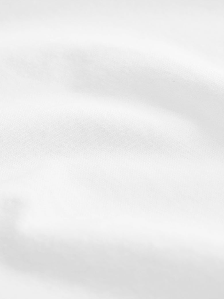 Dillan Short-Sleeved Cotton T-shirt  - White