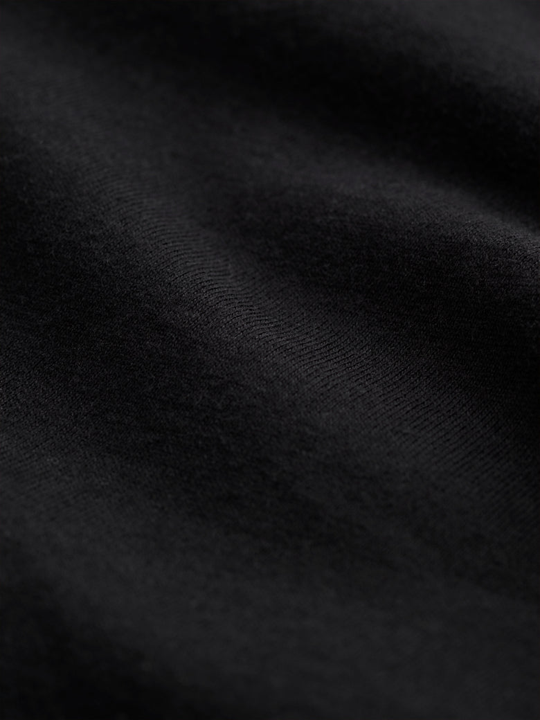 Dillan Short-Sleeved Cotton T-shirt - Black