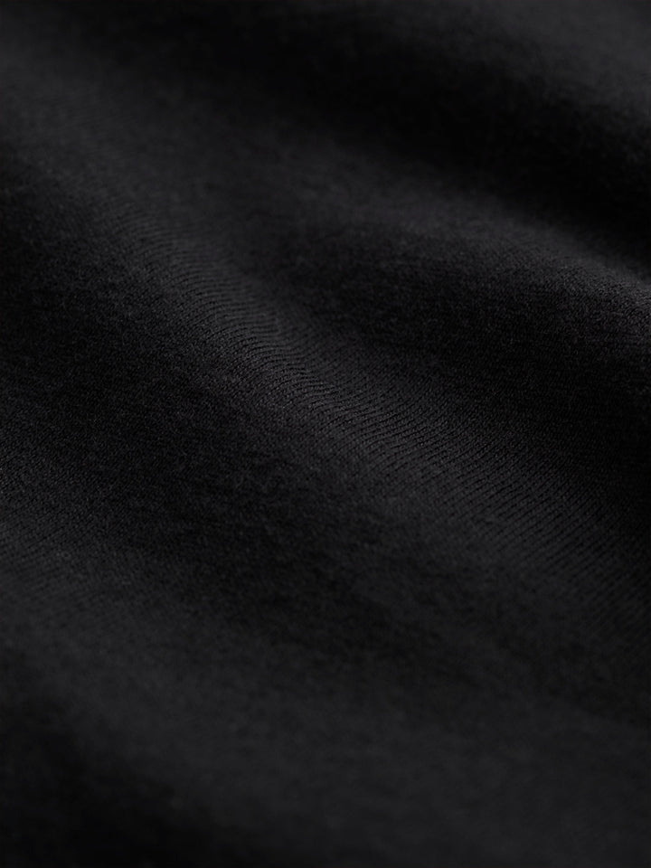 Dillan Short-Sleeved Cotton T-shirt - Black
