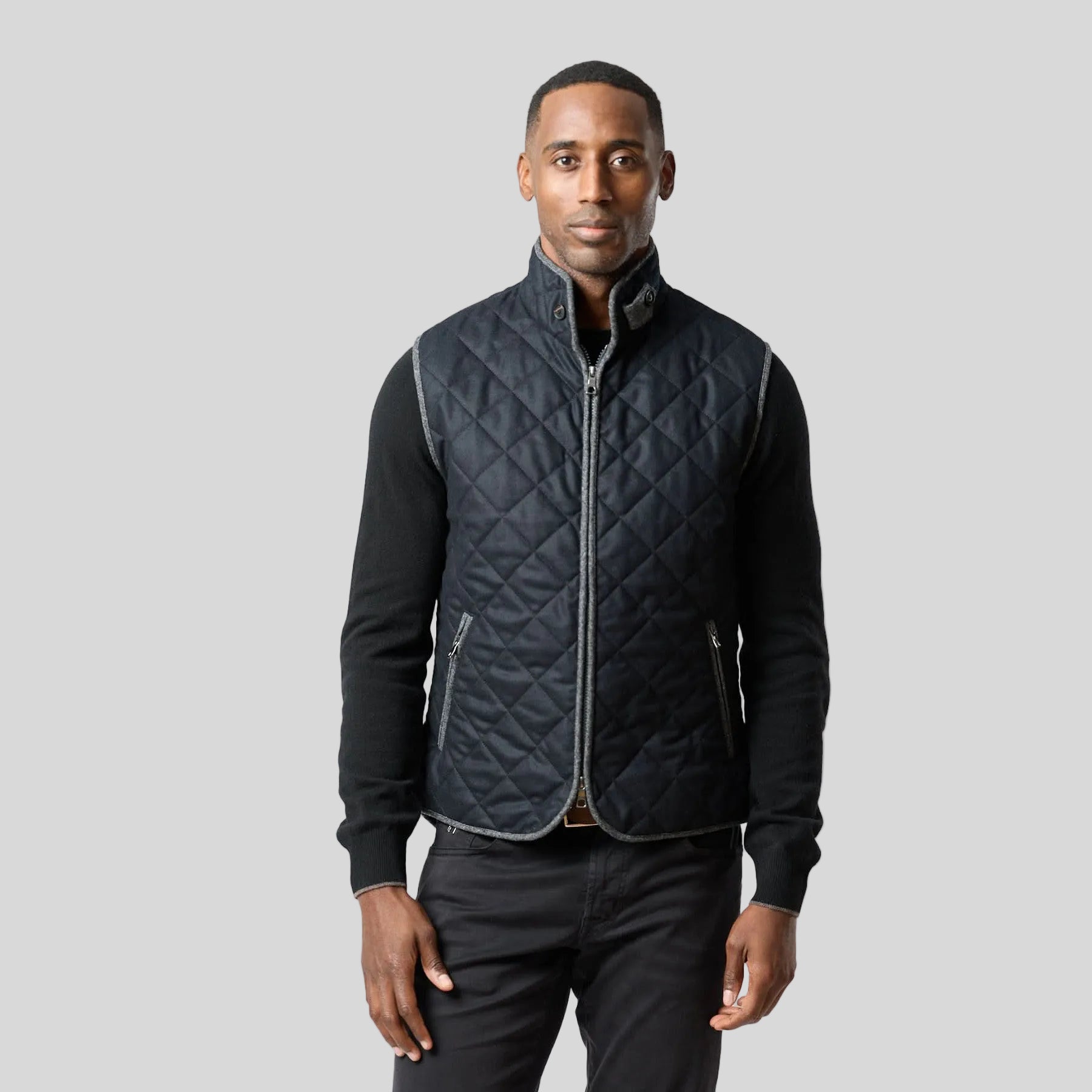 THEO VEST - NAVY