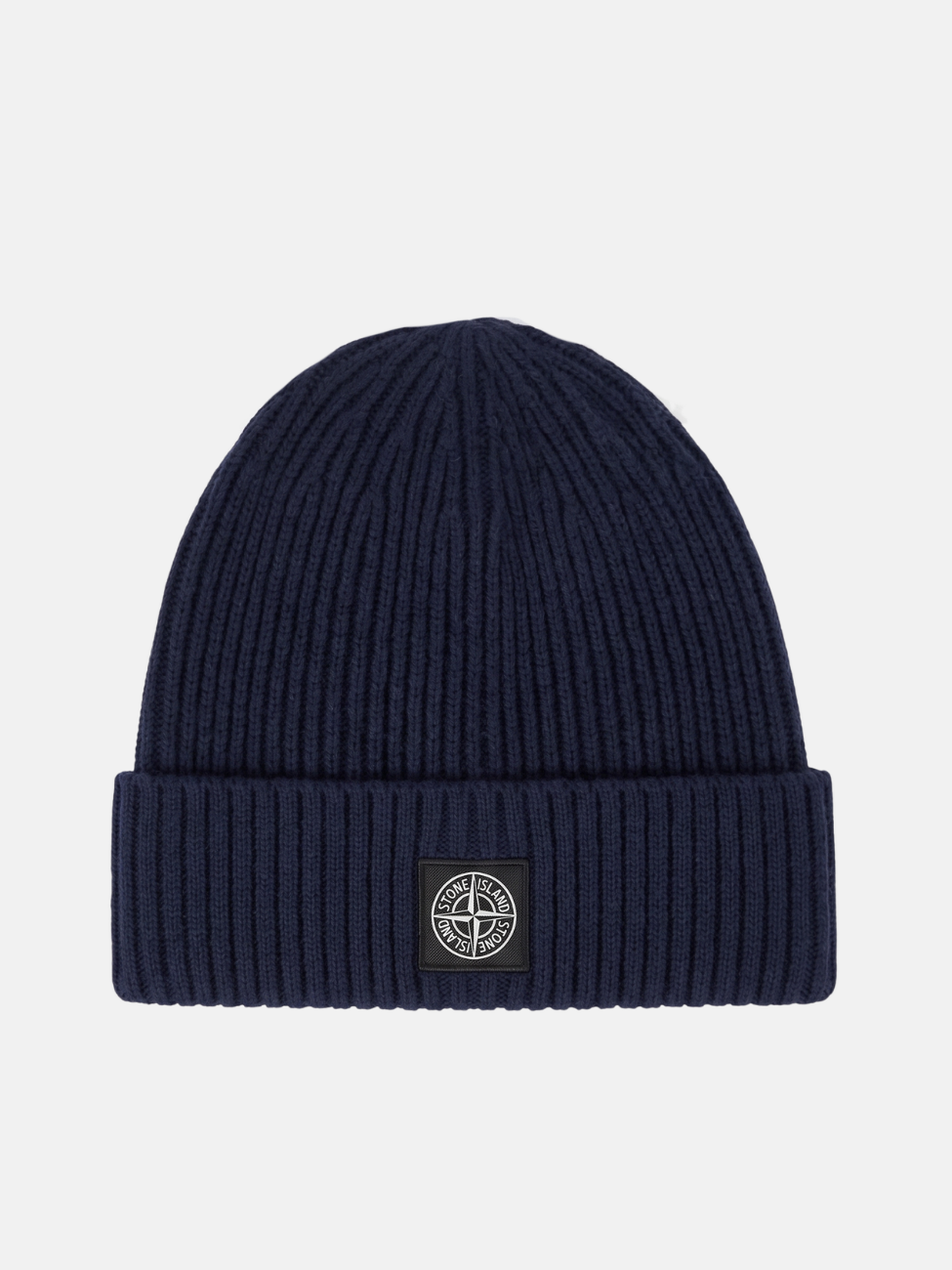 FULL RIB RWS WOOL BEANIE - NAVY BLUE