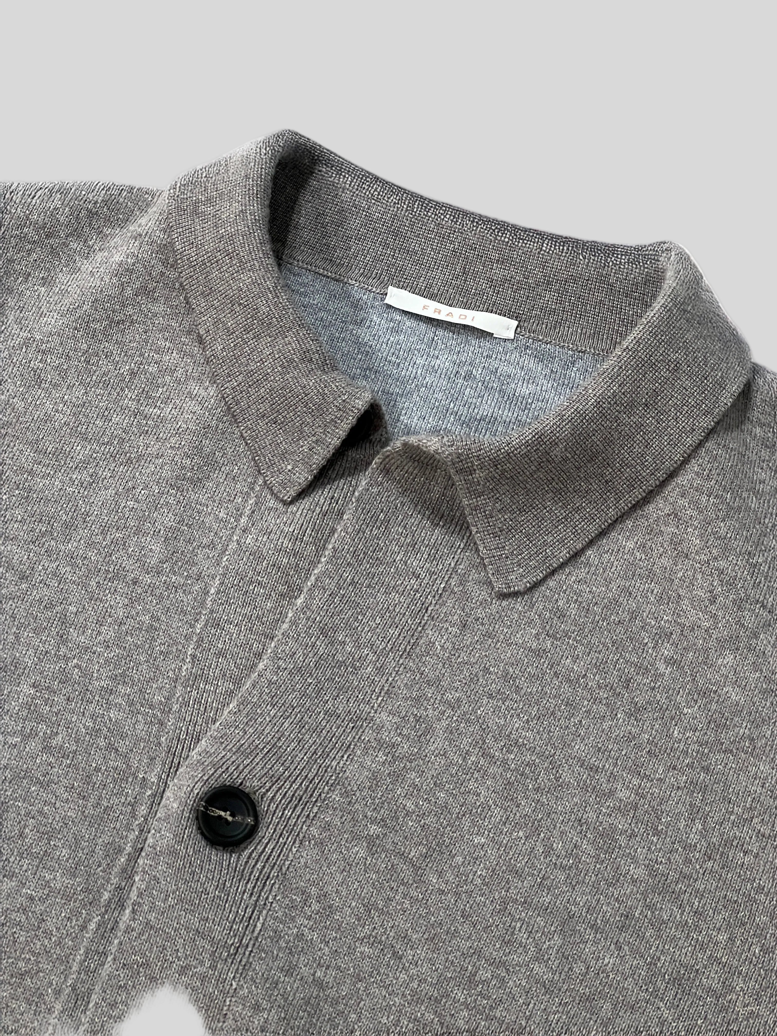 CARDIGAN - MUD GREY