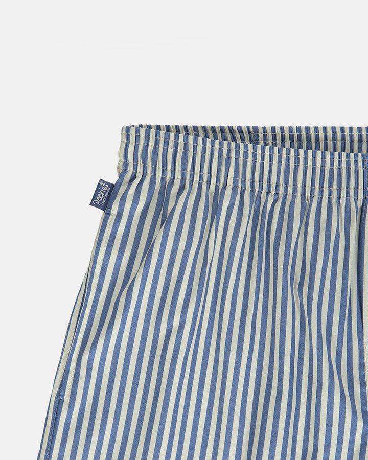 Boxer - Bleu rayé