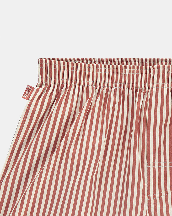 Boxer - Terracotta rayé