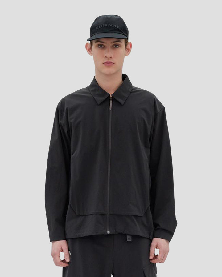 Cordura Nylon F/Z Shirt - Black