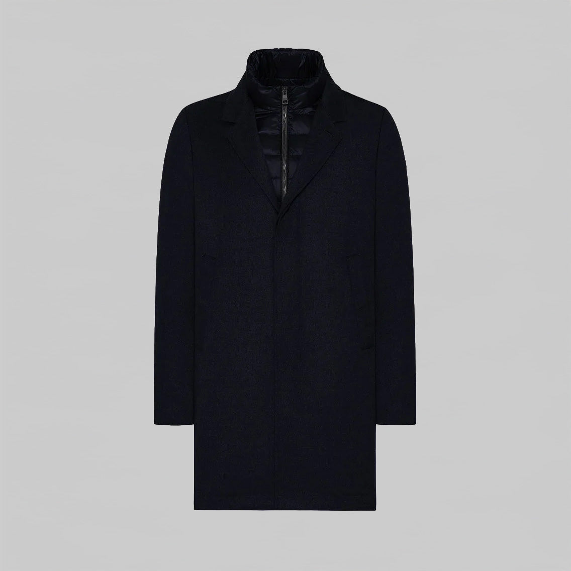FONDO PRATO | NAVY COAT