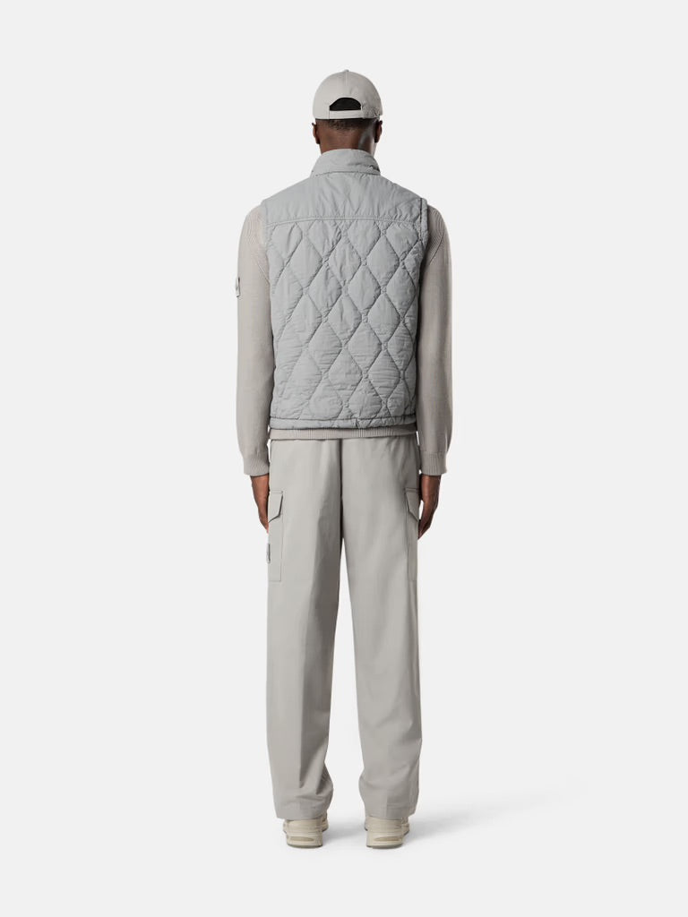 Stone Island Ghost G100011 Nylon smerigliato with PRIMALOFT®-TC vest - Dust Grey