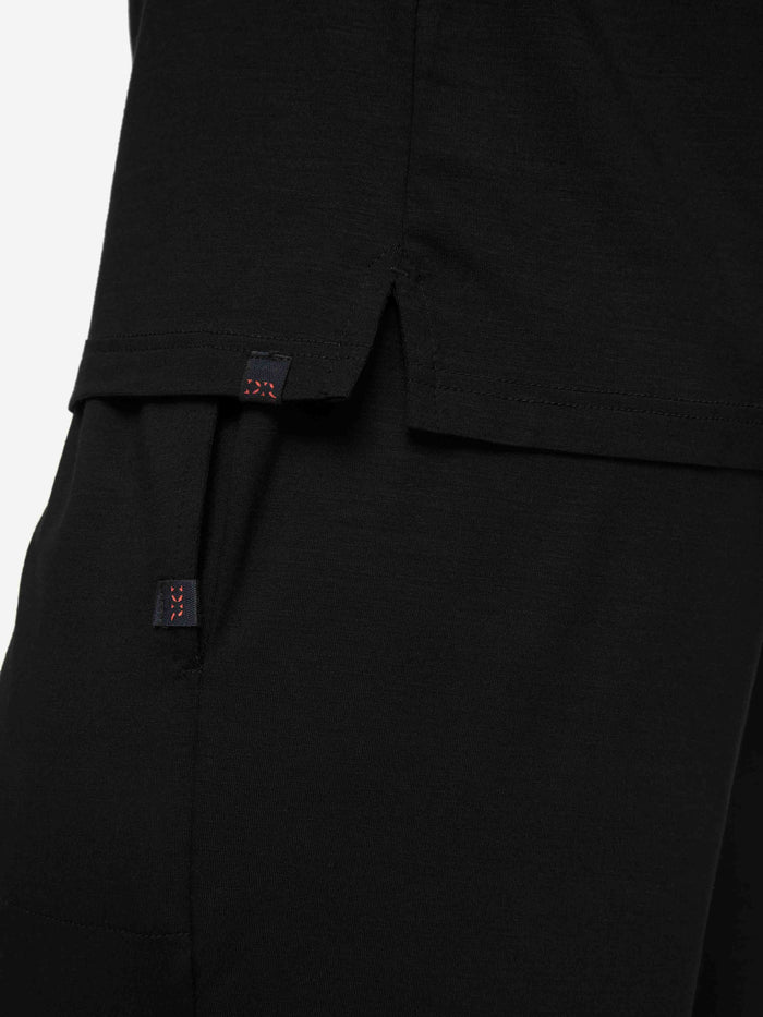 Basel Micro Modal Long sleeve - BLACK
