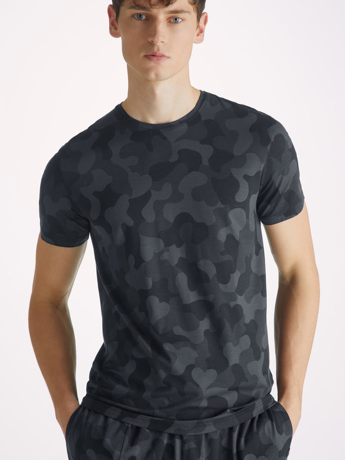 London 11 Micro Modal t-shirt - Black
