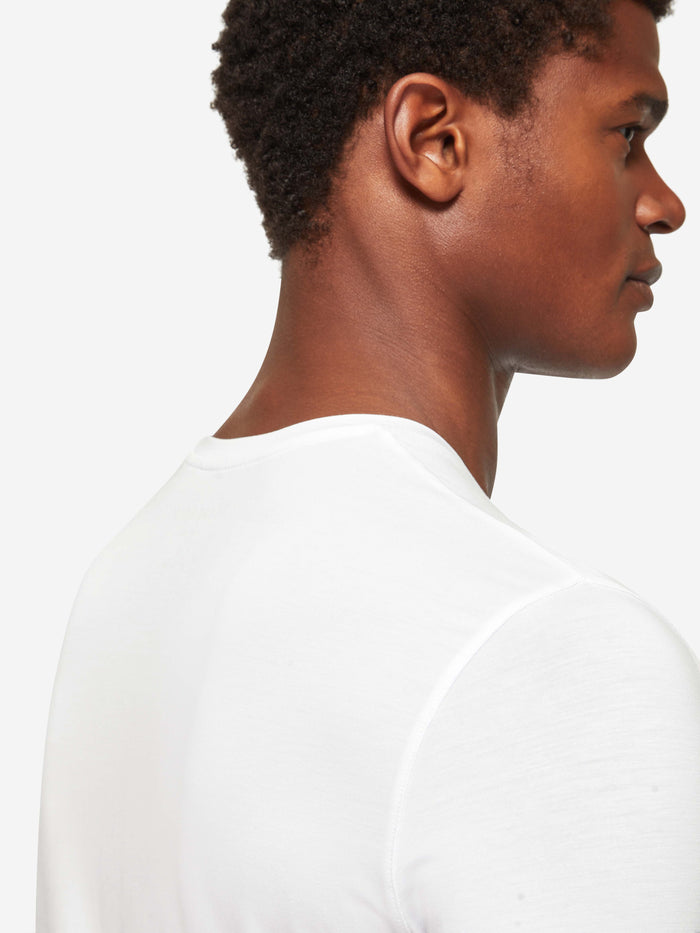 Basel Micro Modal Long sleeve - WHITE