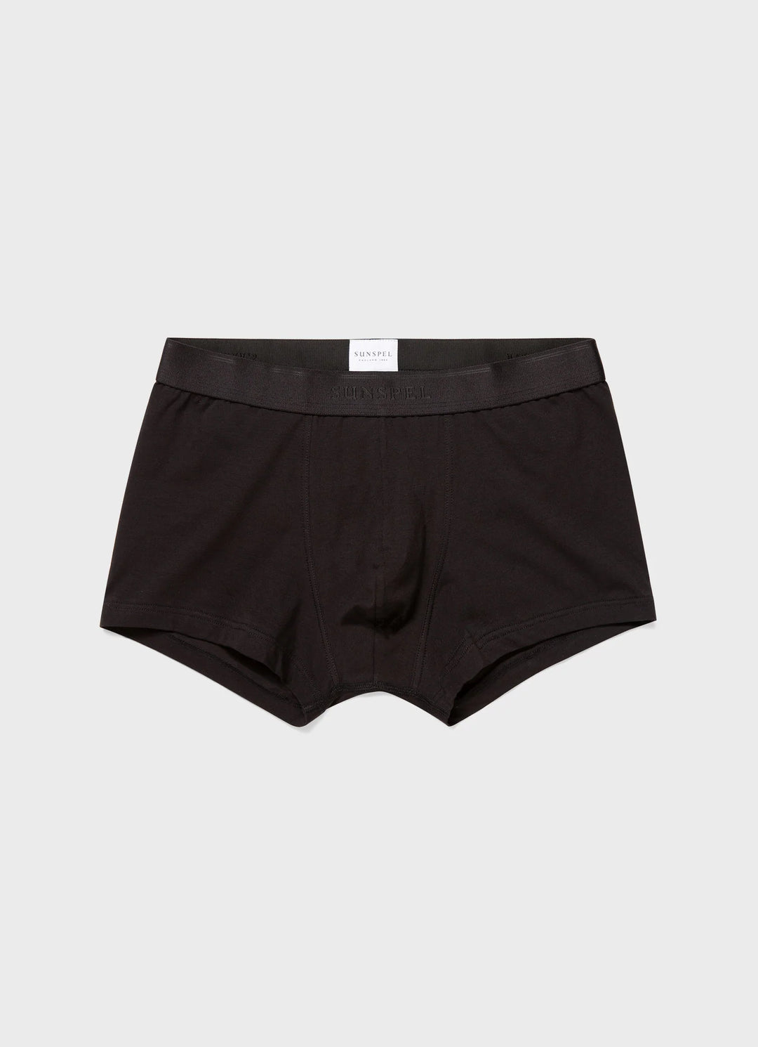 Stretch Cotton Trunks - Black