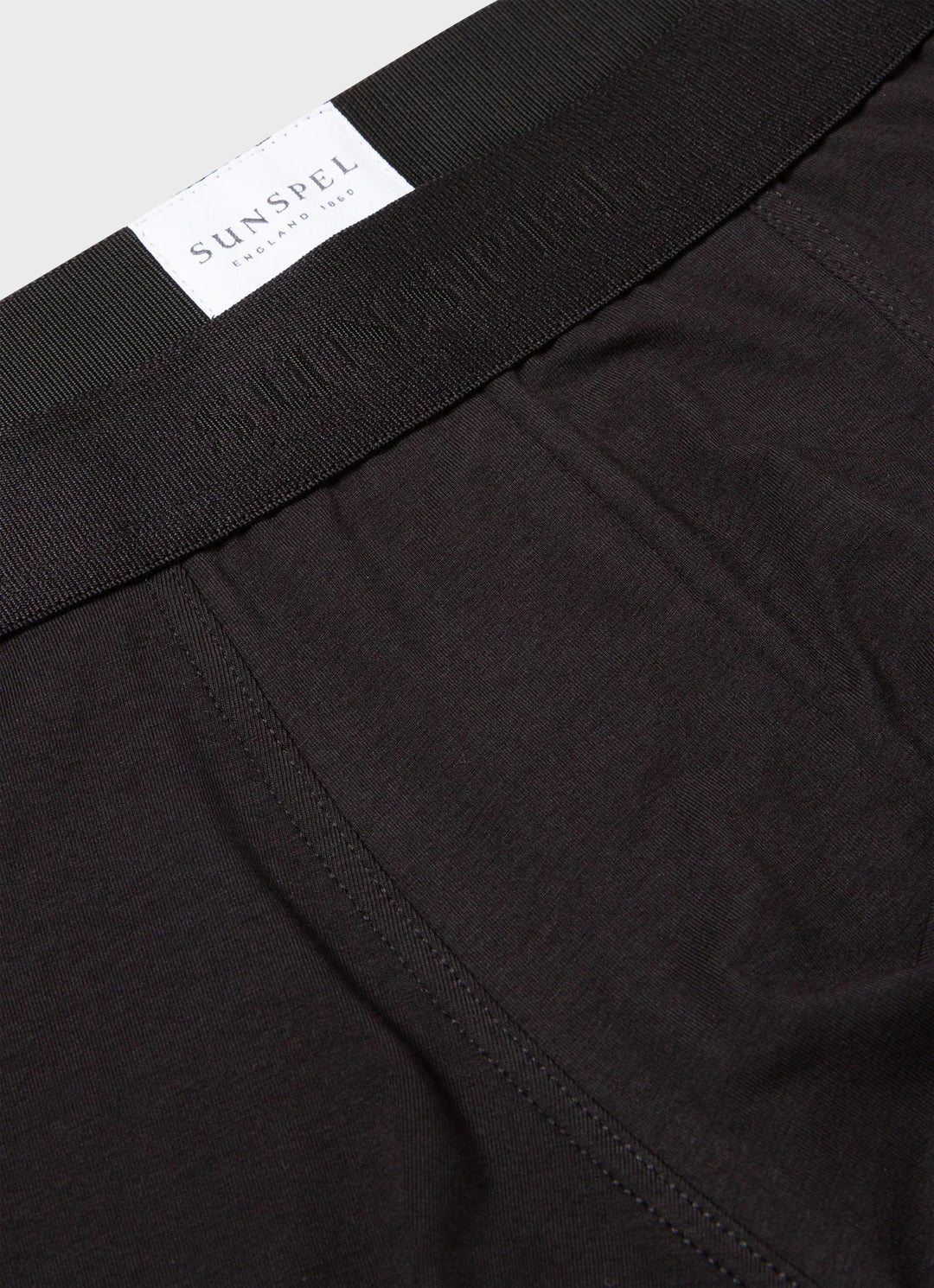 Stretch Cotton Trunks - Black