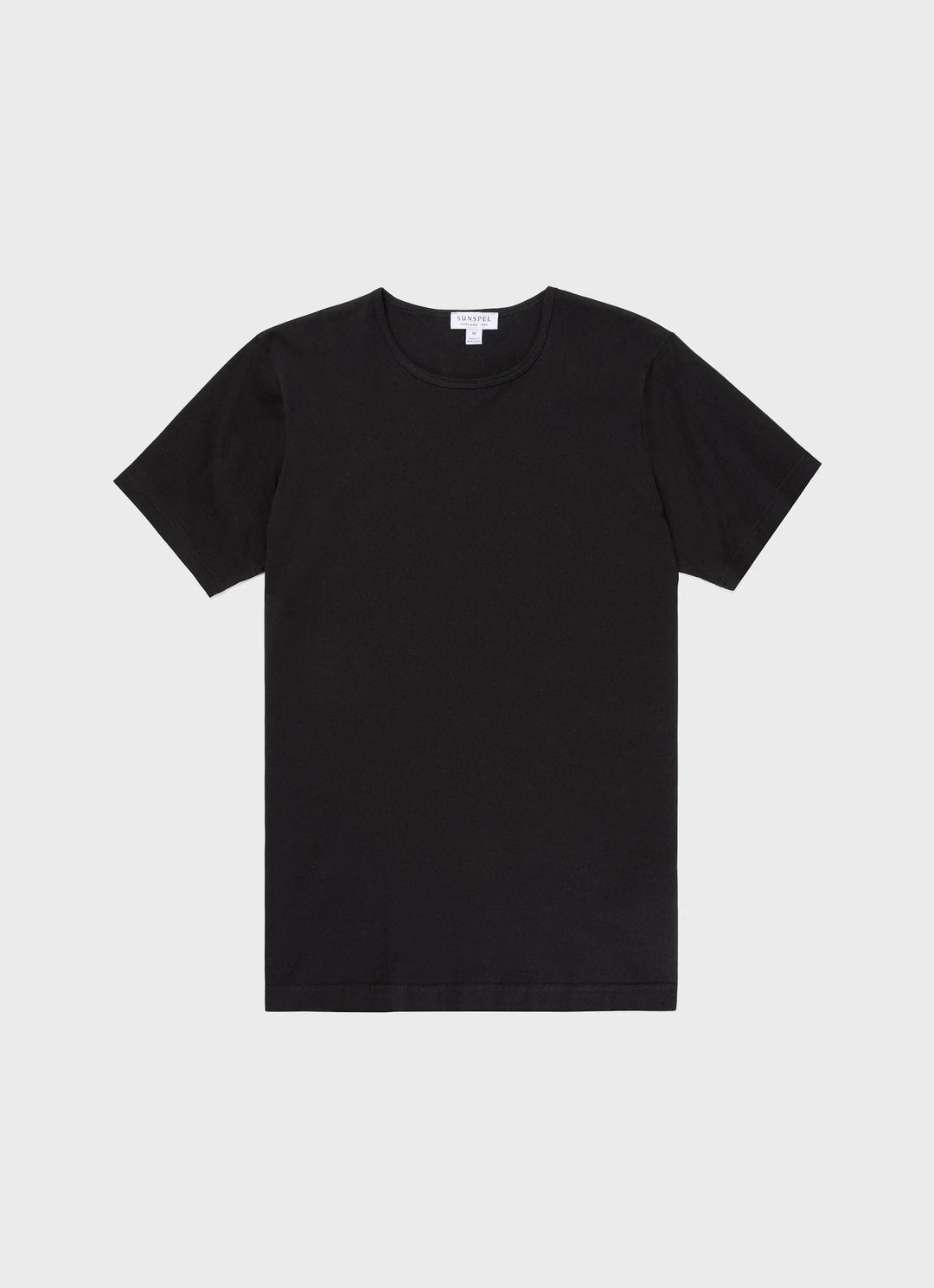 Superfine Cotton Underwear T‑shirt - Black