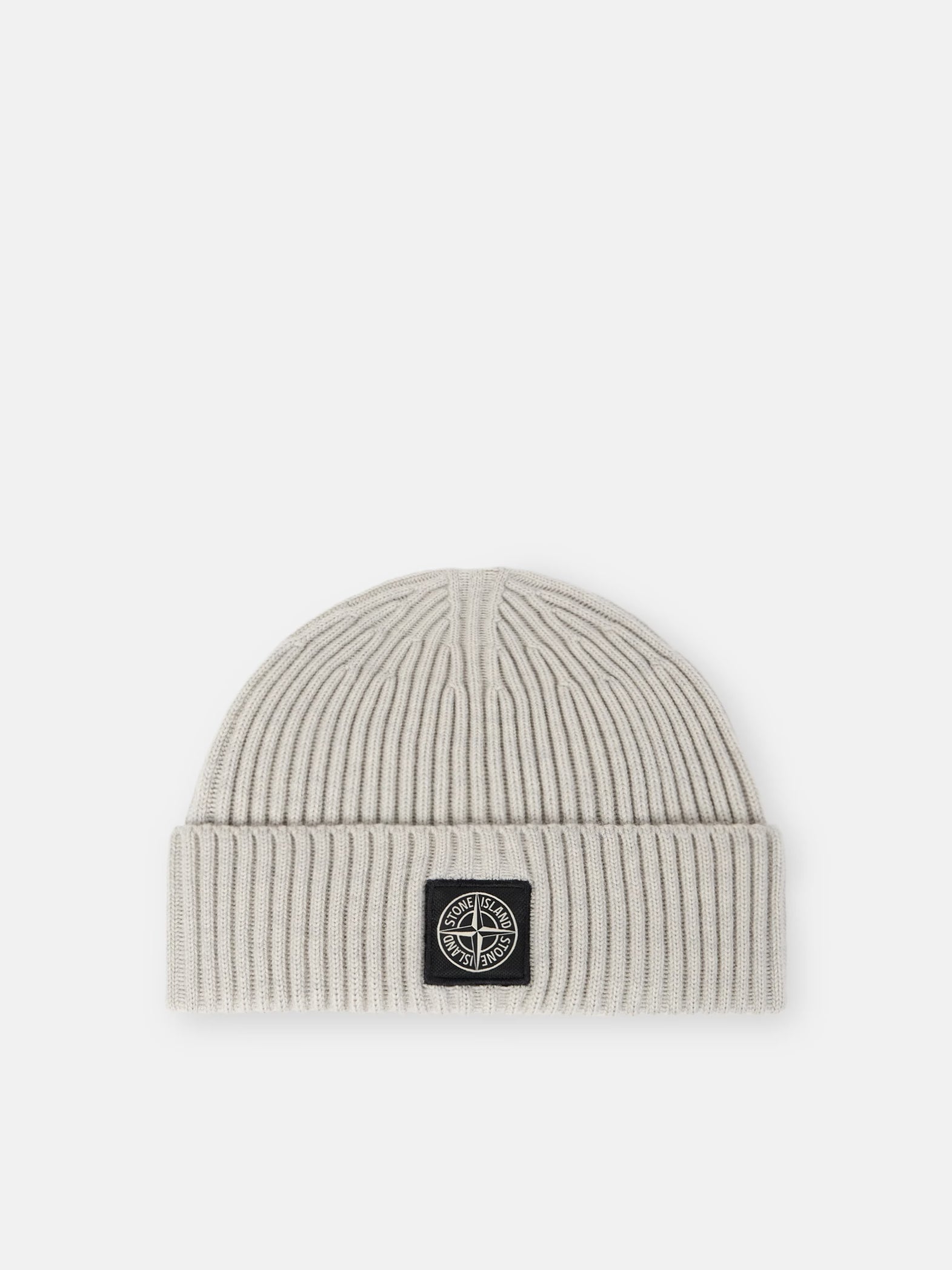 FULL RIB RWS WOOL BEANIE - SAND MELANGE