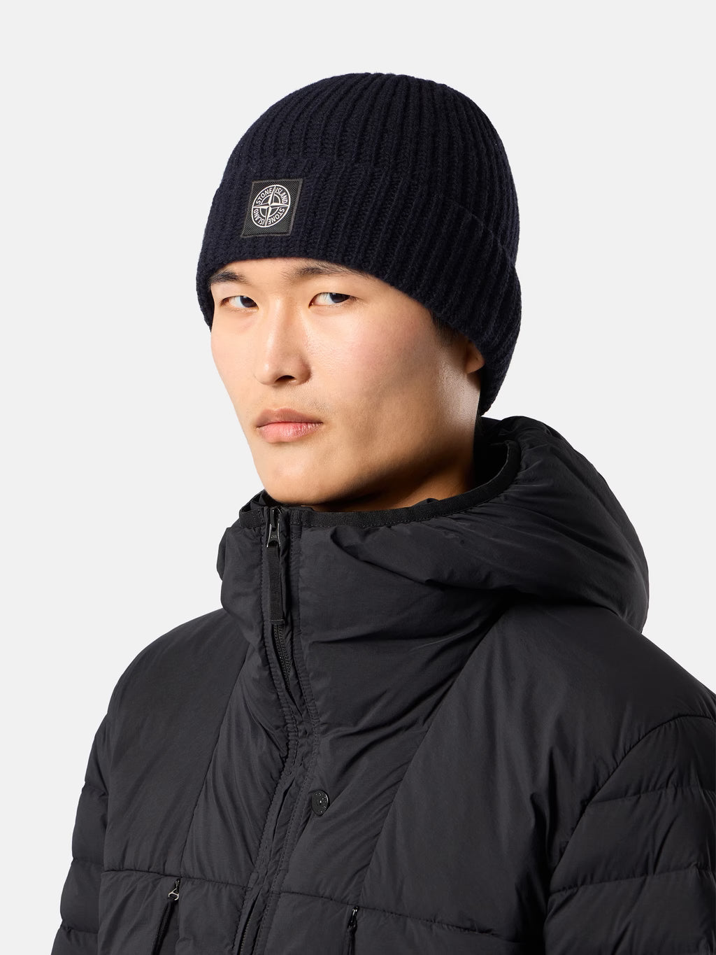 LIGHT RWS GEELONG WOOL BEANIE - NAVY BLUE