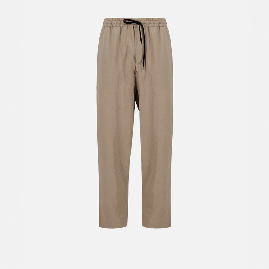 RAYON TROUSERS - DOVE