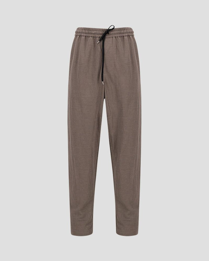 Comfort trousers rayon - ebony grey