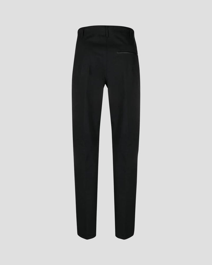 Hard Shell tapered trousers - Black