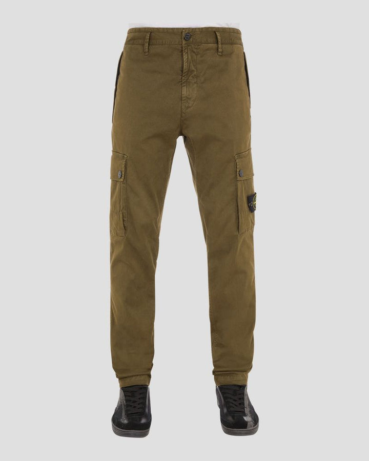Cargo trousers - OLIVE