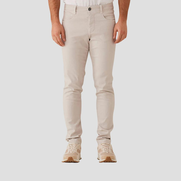 Slim-fit 5-pocket trousers - Ice