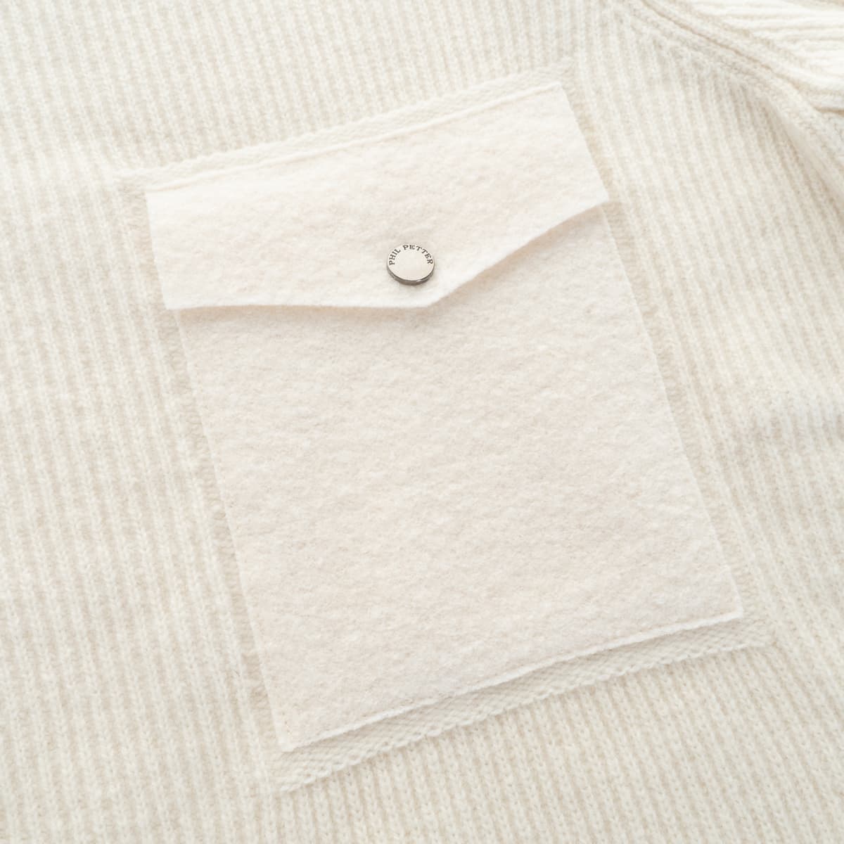 LAMBSWOOL ROUND‑NECK SWEATER