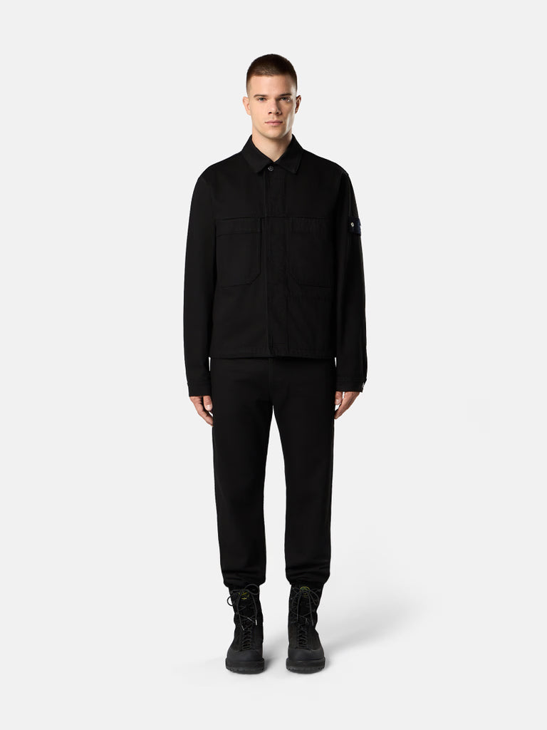 BLACK COACH JACKET BULL DENIM