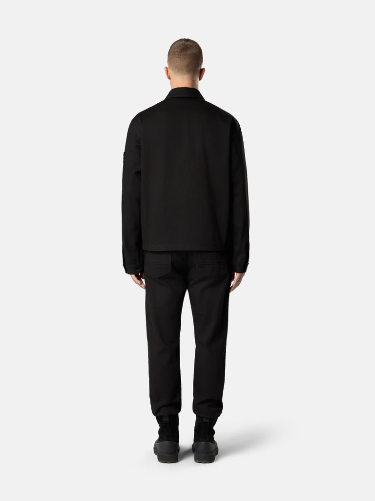 BLACK COACH JACKET BULL DENIM