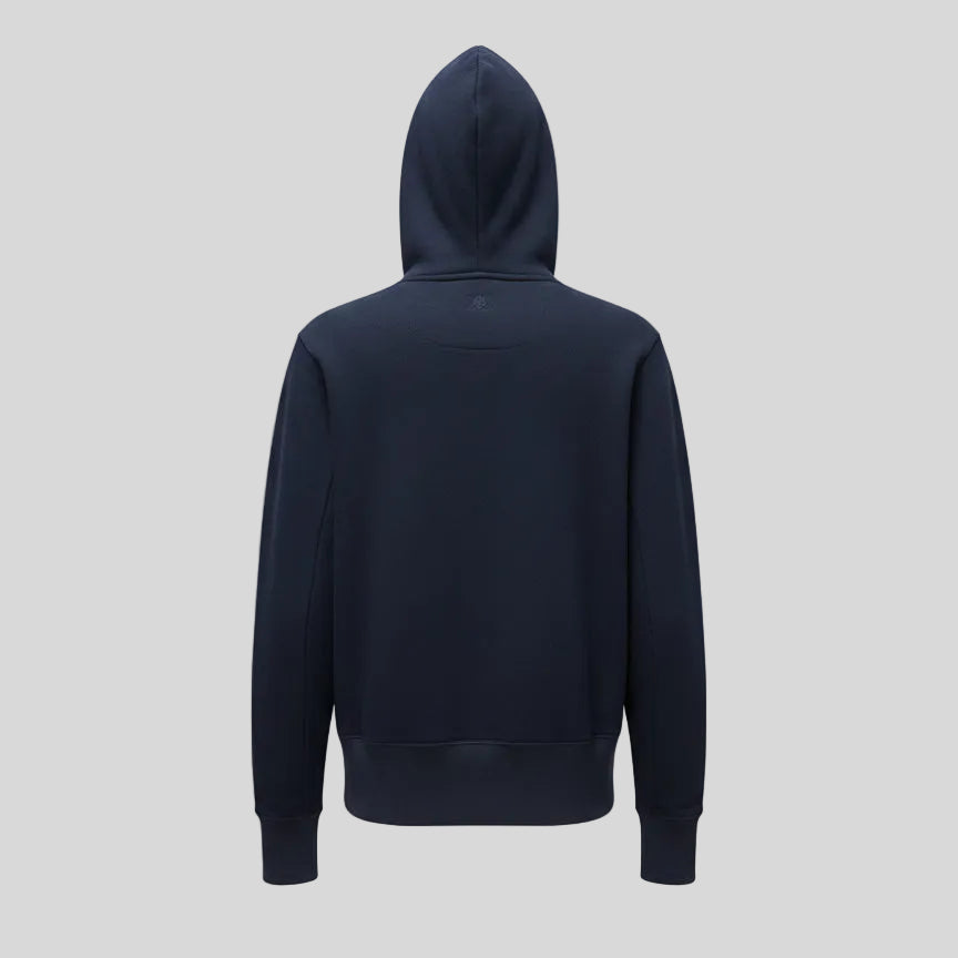 ZIP-UP PARKA HOODIE - NAVY