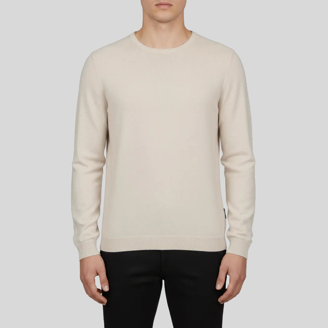 HANNES ROETHER MERINO CASHMERE PULLOVER - BLITZ