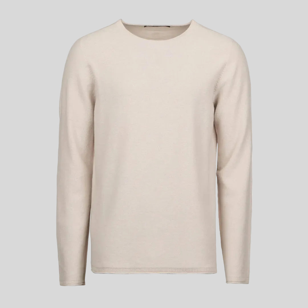 HANNES ROETHER MERINO CASHMERE PULLOVER - BLITZ