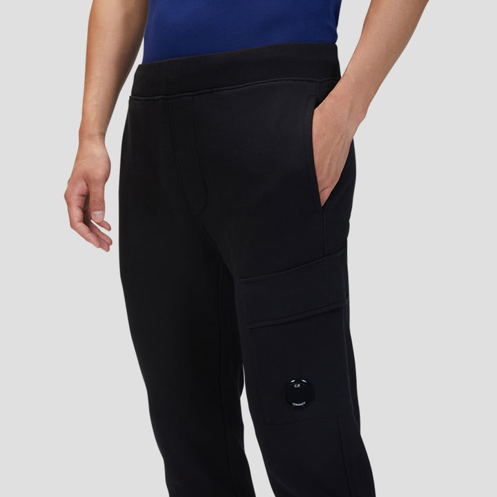 Diagonal Raised Fleece Sweatpants - Black - sale