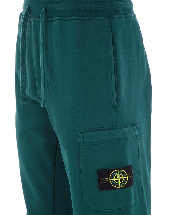 Cargo jogging pants in cotton fleece