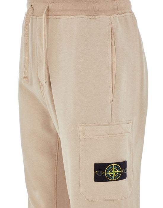 Cargo jogging pants in cotton fleece
