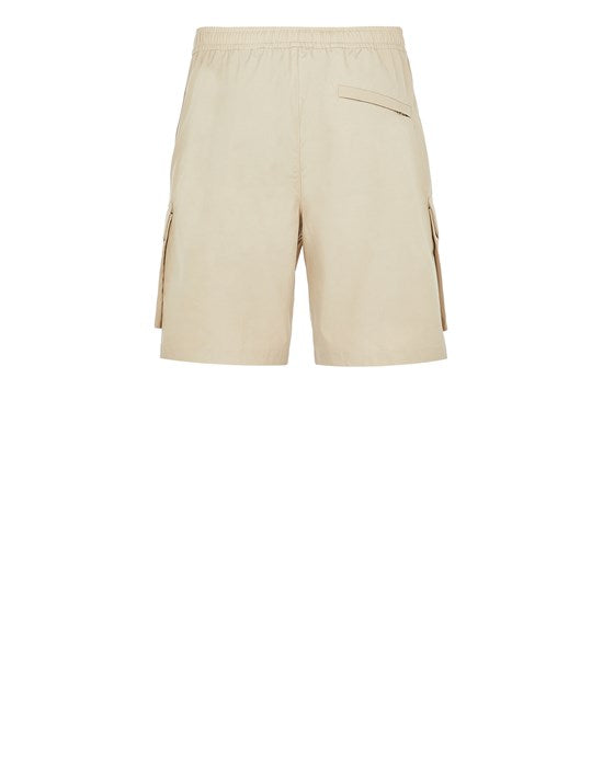 L02F1  GHOST PIECE SHORT - BEIGE