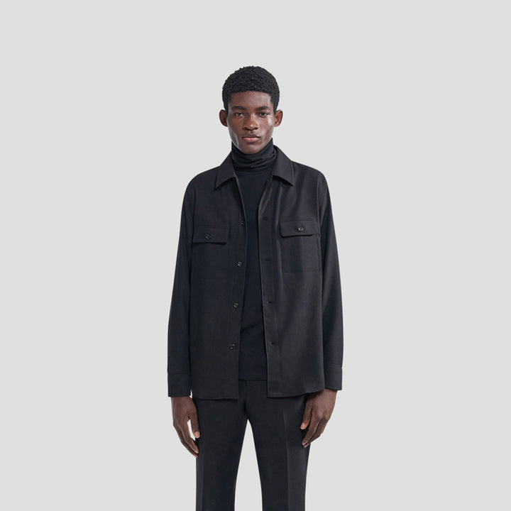 M Oscar Overshirt - Black - sale