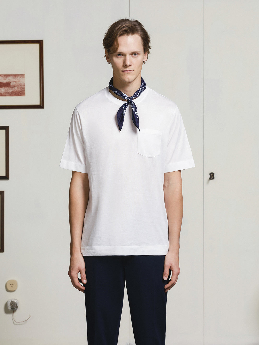 PREMIUM POCKET T-SHIRT - White