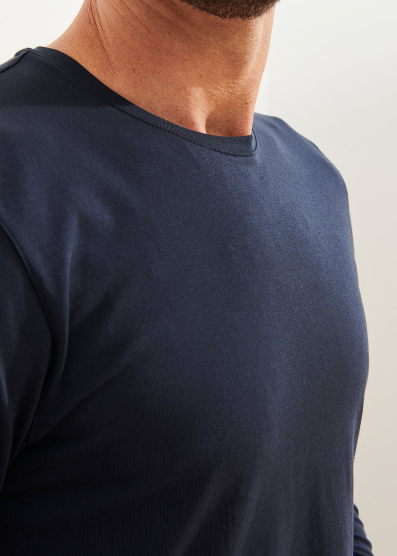 LONG SLEEVE T-SHIRT - MIDNIGHT