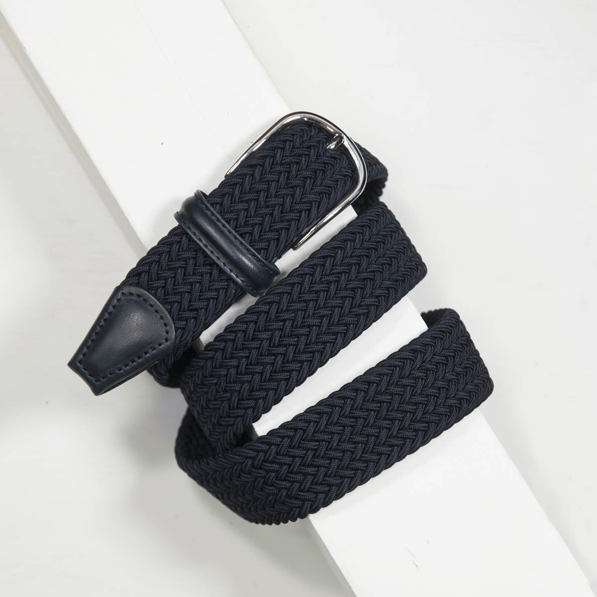 Anderson Elastic Belt - Navy