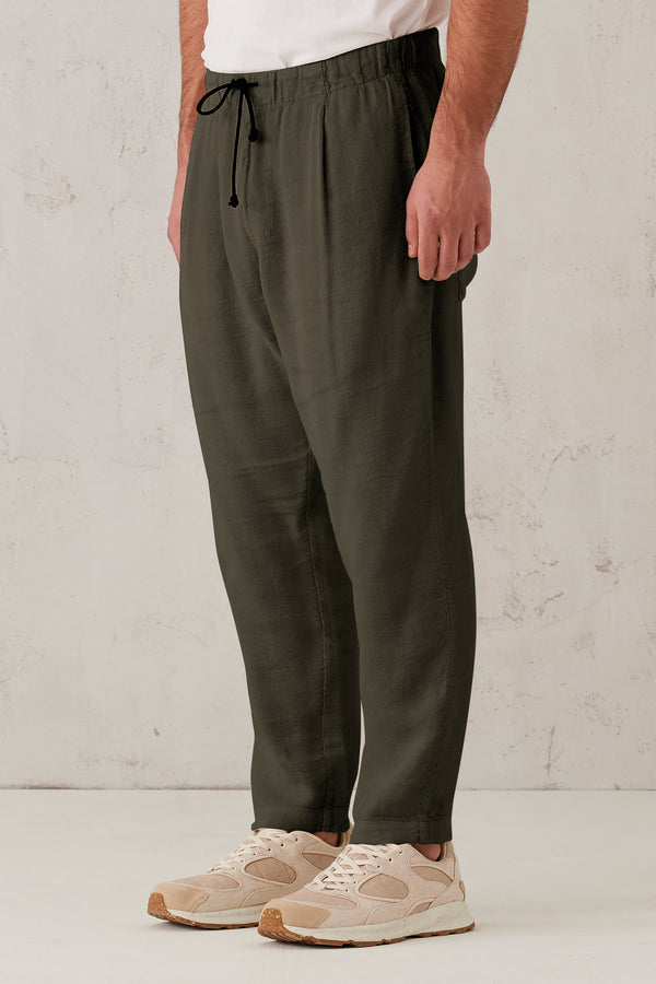 Cropped trousers - Forest