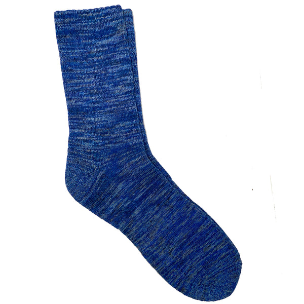 N/A High Ankle Socks - Blue Dye