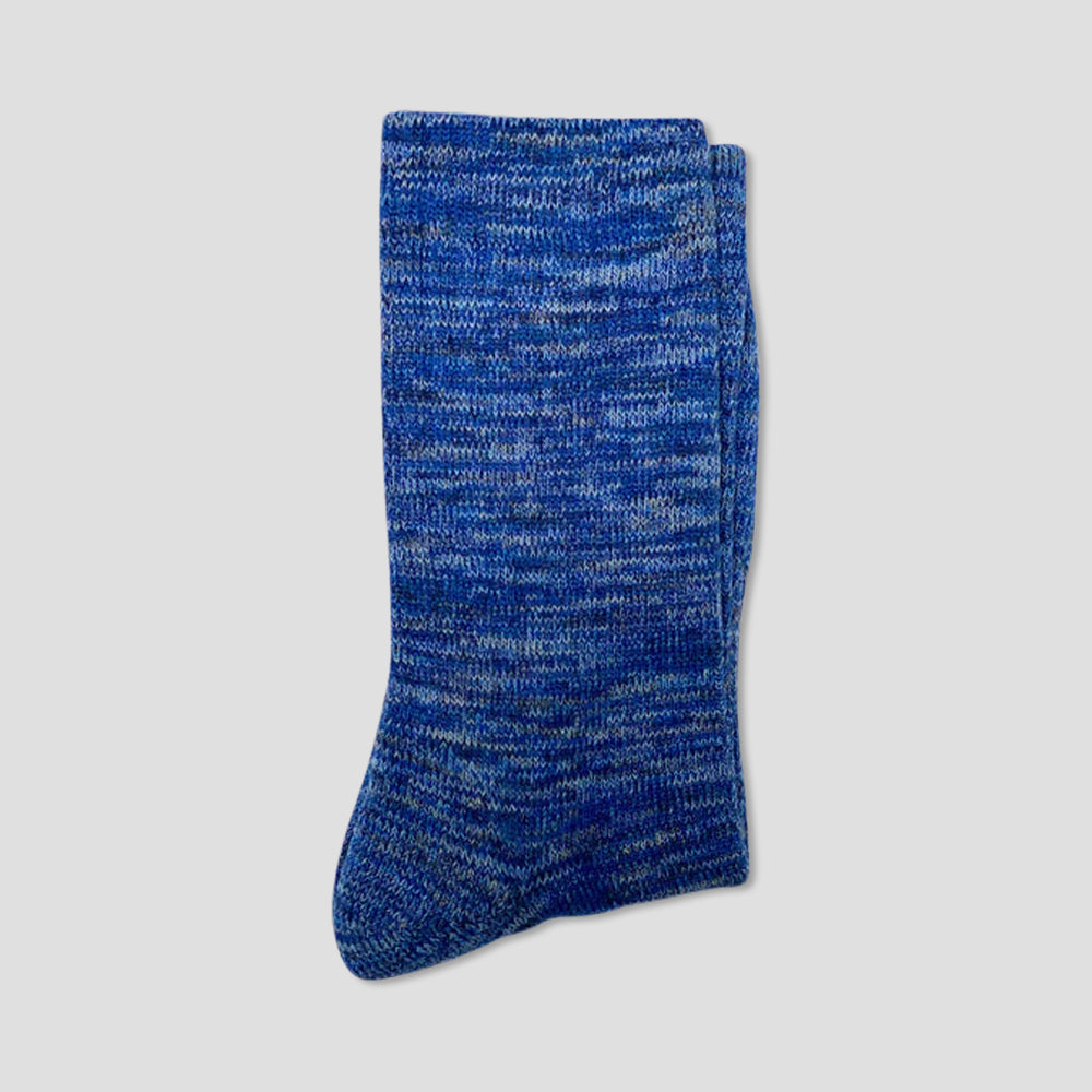 N/A High Ankle Socks - Blue Dye
